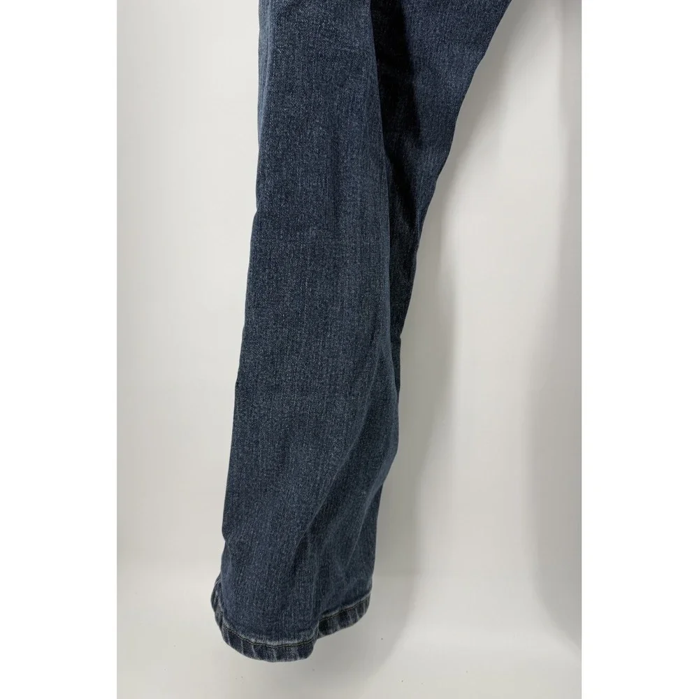 Wrangler Premium Quality Men's Blue Jeans Regular Fit Straight Mid Rise 40X32